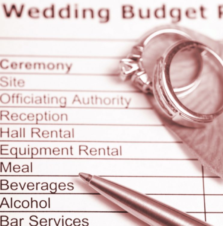 wedding budget