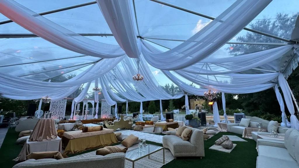 Indoor and Outdoor Wedding Spaces